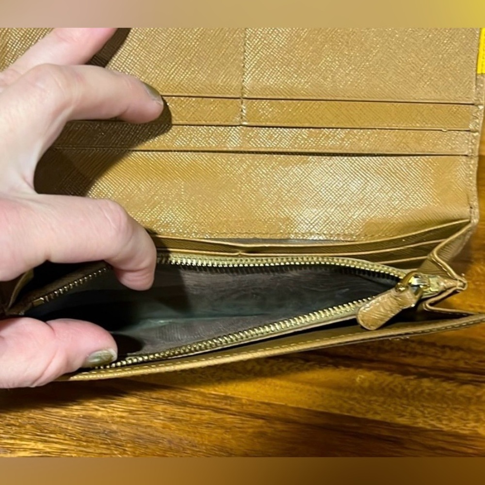 Prada Saffiano Leather Long Wallet - Picture 11 of 15